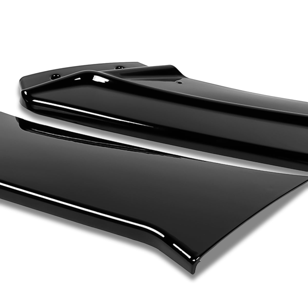 LIP FRONTAL 13-18 CHEVY MALIBU - REQUIRES DRILLING BUMPER FOR INSTALLATION - 3PC - PAINTED GLOSS BLACK