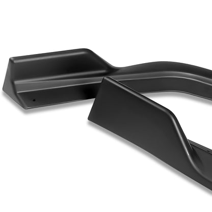 LIP FRONTAL 18-20 MUSTANG - FITS SPORT MODEL ONLY - REQUIRES DRILLING BUMPER FOR INSTALLATION - 3PC - MATTE BLACK