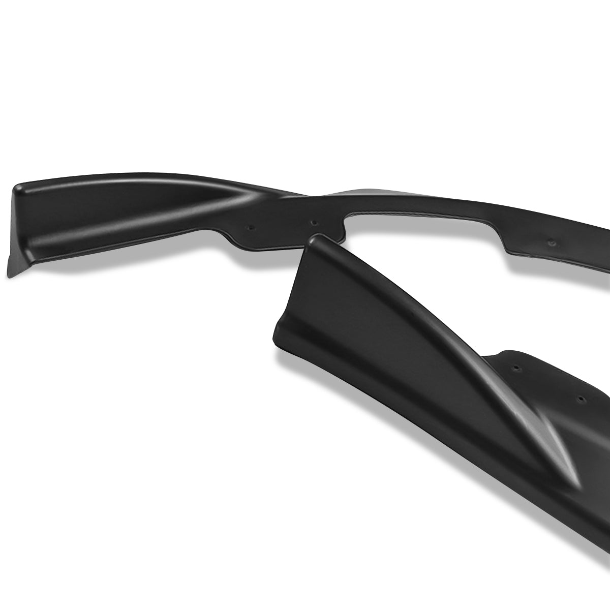LIP FRONTAL 08-10 SUBARU IMPREZA WRX STI - REQUIRES DRILLING BUMPER FOR INSTALLATION - 3PC - MATTE BLACK