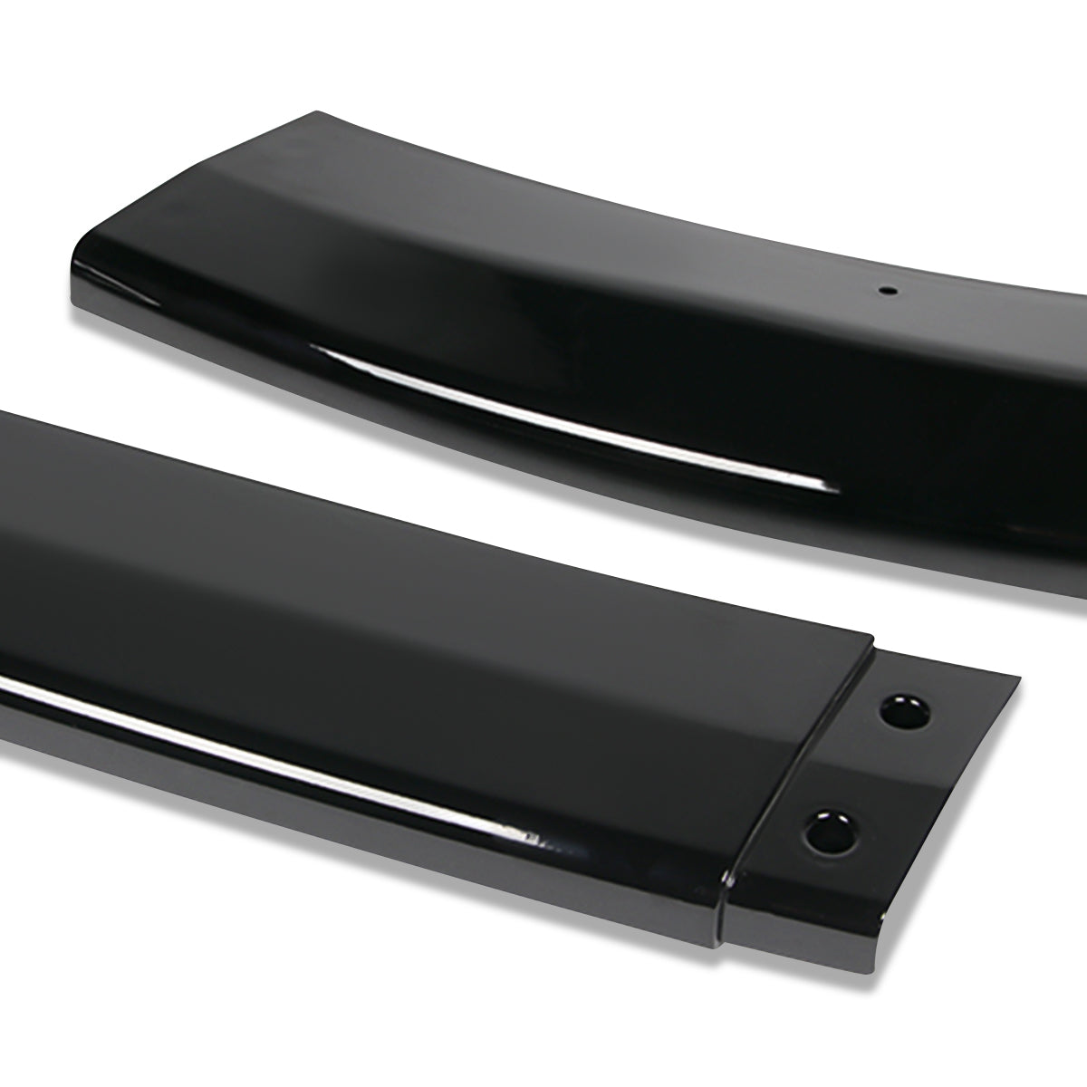 LIP FRONTAL 08-10 SUBARU IMPREZA WRX STI - REQUIRES DRILLING BUMPER FOR INSTALLATION - 3PC - PAINTED GLOSS BLACK