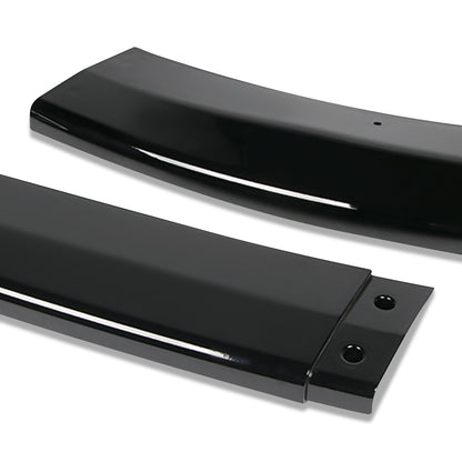 LIP FRONTAL 08-10 SUBARU IMPREZA WRX STI - REQUIRES DRILLING BUMPER FOR INSTALLATION - 3PC - PAINTED GLOSS BLACK
