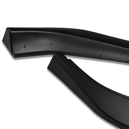 LIP FRONTAL 18-21 VOLKSWAGEN GOLF - DOES NOT FIT GTI, R, R-LINE - REQUIRES DRILLING BUMPER FOR INSTALLATION - 3 PC - MATTE BLACK
