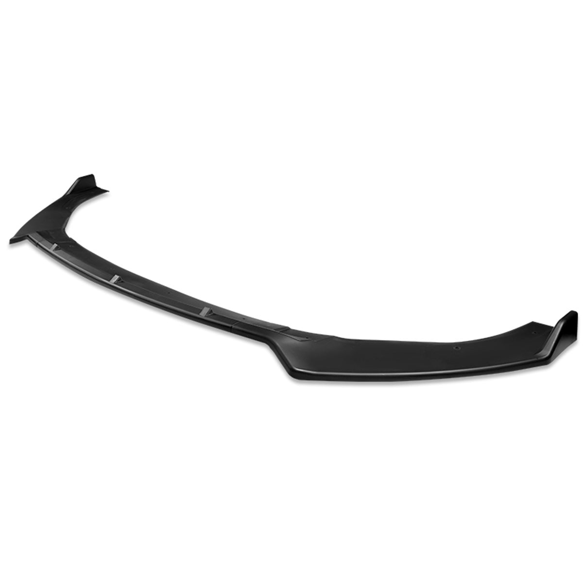 LIP FRONTAL 14-20 VOLKSWAGEN GOLF - FITS GTI, R, R-LINE ONLY - REQUIRES DRILLING BUMPER FOR IINSTALLATION - 3PC - MATTE BLACK