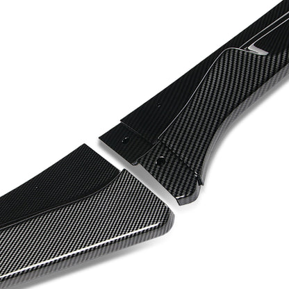 LIP FRONTAL 17-20 TOYOTA 86 - REQUIRES DRILLING BUMPER FOR INSTALLATION - 3PC - CARBON FIBER LOOK