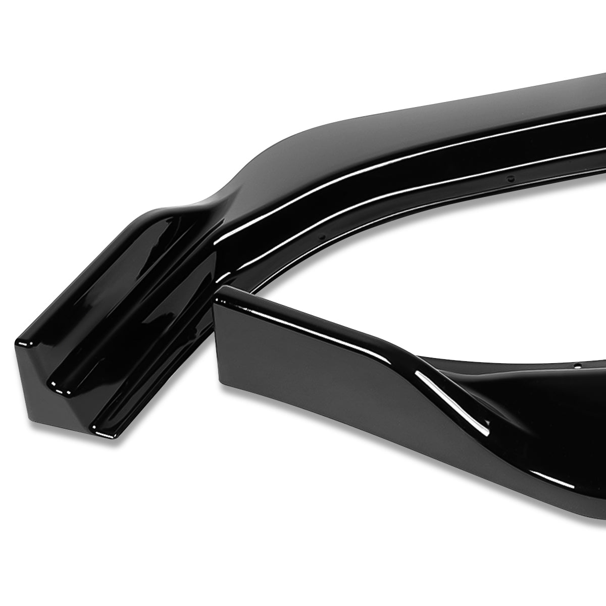 LIP FRONTAL 11-15 TOYOTA SIENNA - DOES NOT FIT SE SPORT MODELS - REQUIRES DRILLING BUMPER FOR INSTALLATION - 3PC - PAINTED GLOSS BLACK