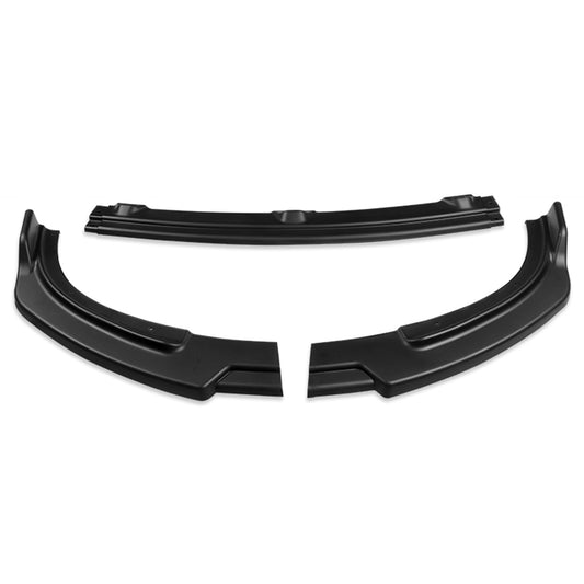 LIP FRONTAL 10-13 INFINITI G37 SEDAN - REQUIRES DRILLING BUMPER FOR INSTALLATION - 3PC - MATTE BLACK