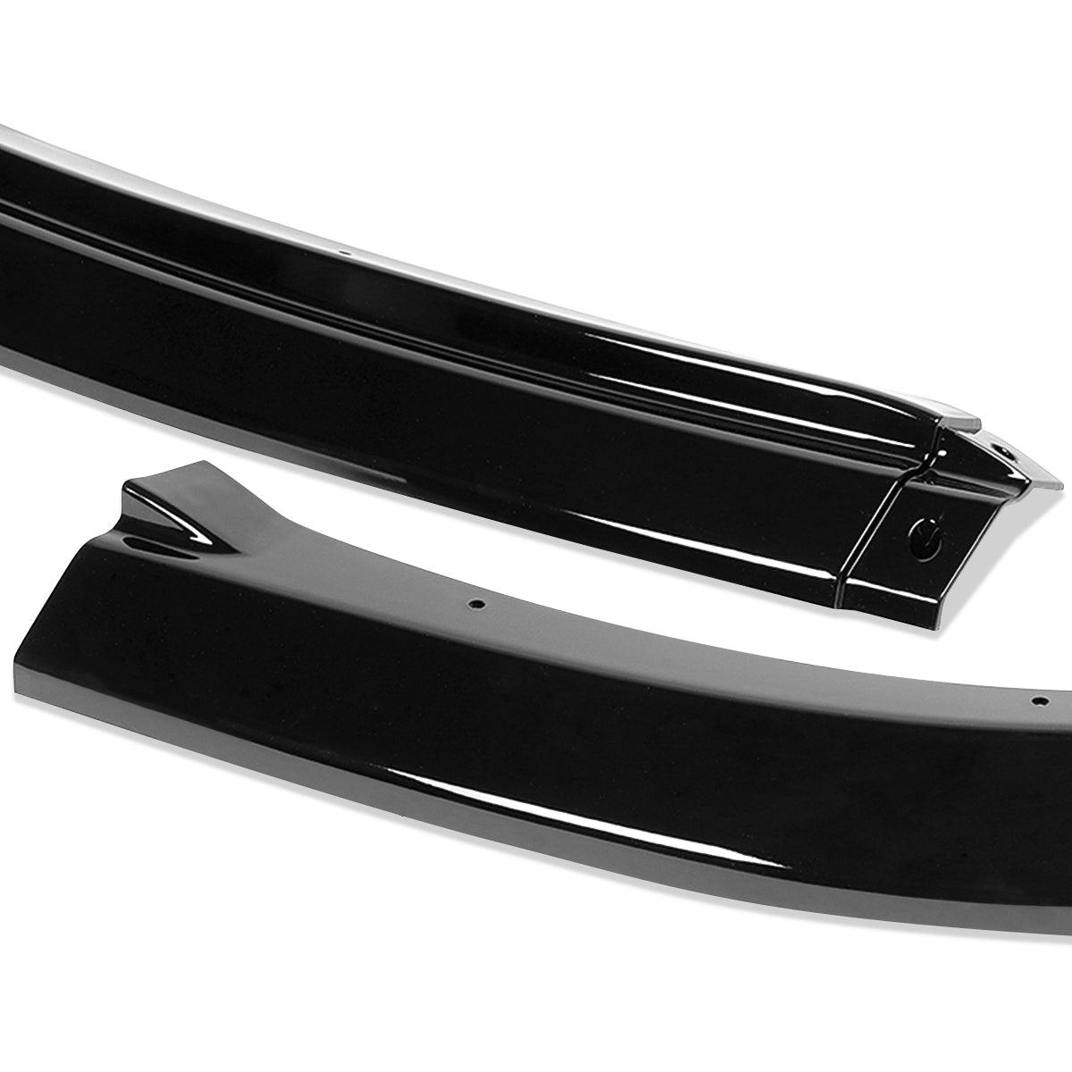 LIP FRONTAL 06-07 SUBARU IMPREZA WRX STI - REQUIRES DRILLING BUMPER FOR INSTALLATION - 3PC - PAINTED GLOSS BLACK