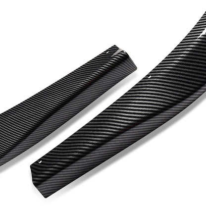 LIP FRONTAL 06-07 SUBARU IMPREZA WRX STI - REQUIRES DRILLING BUMPER FOR INSTALLATION - 3PC - CARBON FIBER LOOK