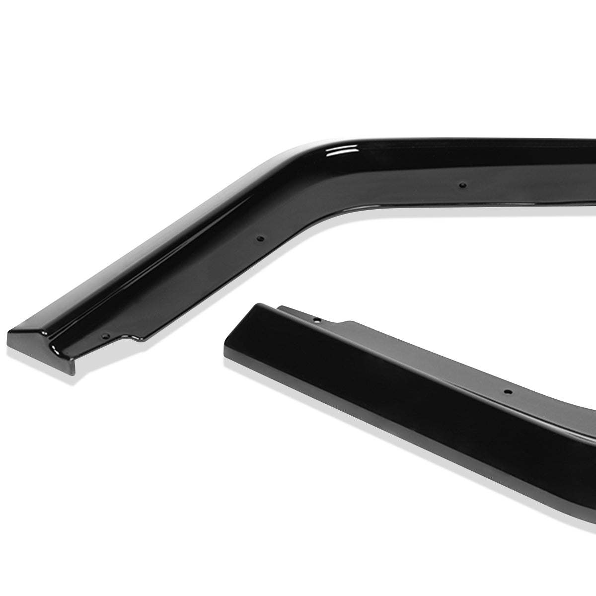 LIP FRONTAL 16-21 HONDA CIVIC - REQUIRES DRILLING BUMPER FOR INSTALLATION - 3PC - PAINTED GLOSS BLACK