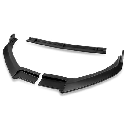 LIP FRONTAL 18-20 TOYOTA SIENNA - REQUIRES DRILLING BUMPER FOR INSTALLATION - 3PC - MATTE BLACK