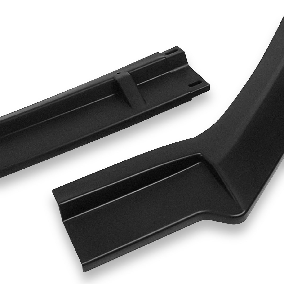LIP FRONTAL 18-20 TOYOTA SIENNA - REQUIRES DRILLING BUMPER FOR INSTALLATION - 3PC - MATTE BLACK
