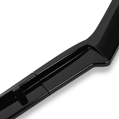LIP FRONTAL 18-20 TOYOTA SIENNA - REQUIRES DRILLING BUMPER FOR INSTALLATION - 3PC - PAINTED GLOSS BLACK