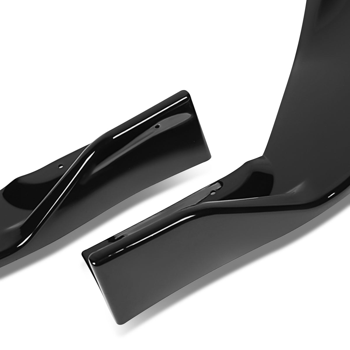 LIP FRONTAL 17-20 LEXUS IS200T, IS300, IS350 - REQUIRES DRILLING BUMPER FOR INSTALLATION - 3PC - PAINTED GLOSS BLACK