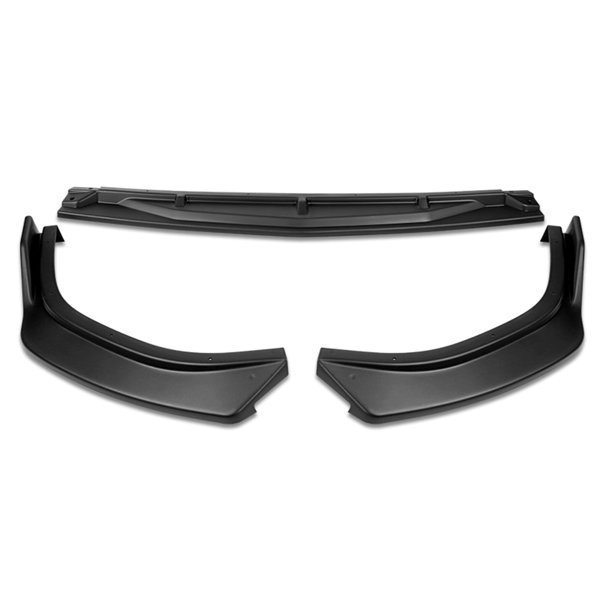 LIP FRONTAL 20-22 HYUNDAI SONATA - REQUIRES DRILLING BUMPER FOR INSTALLATION - 3PC - MATTE BLACK
