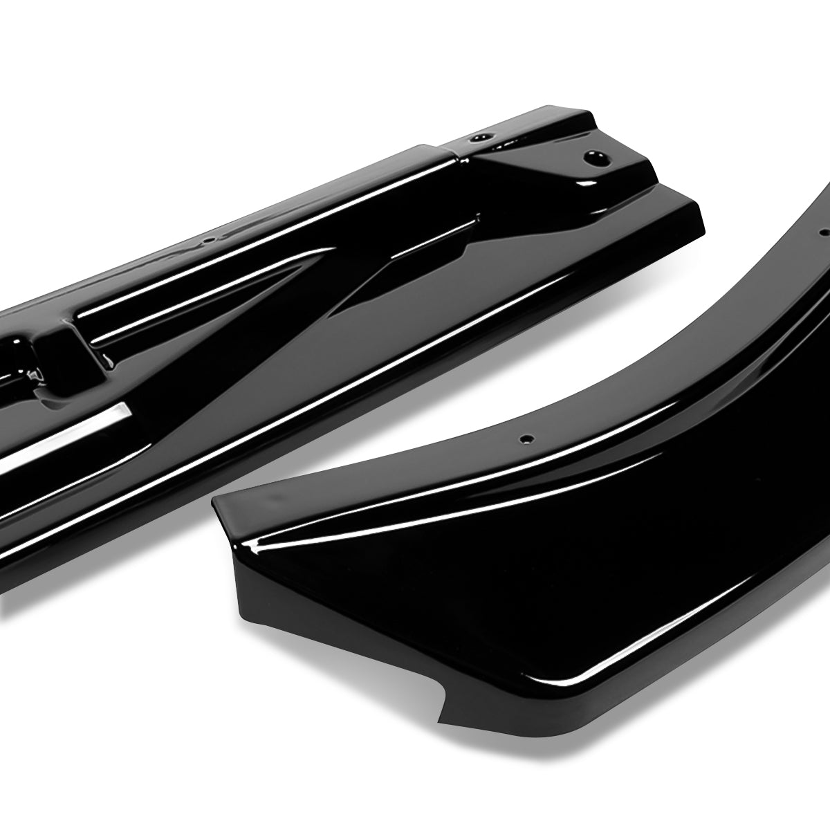 LIP FRONTAL 20-22 HYUNDAI SONATA - REQUIRES DRILLING BUMPER FOR INSTALLATION - 3PC - PAINTED GLOSS BLACK