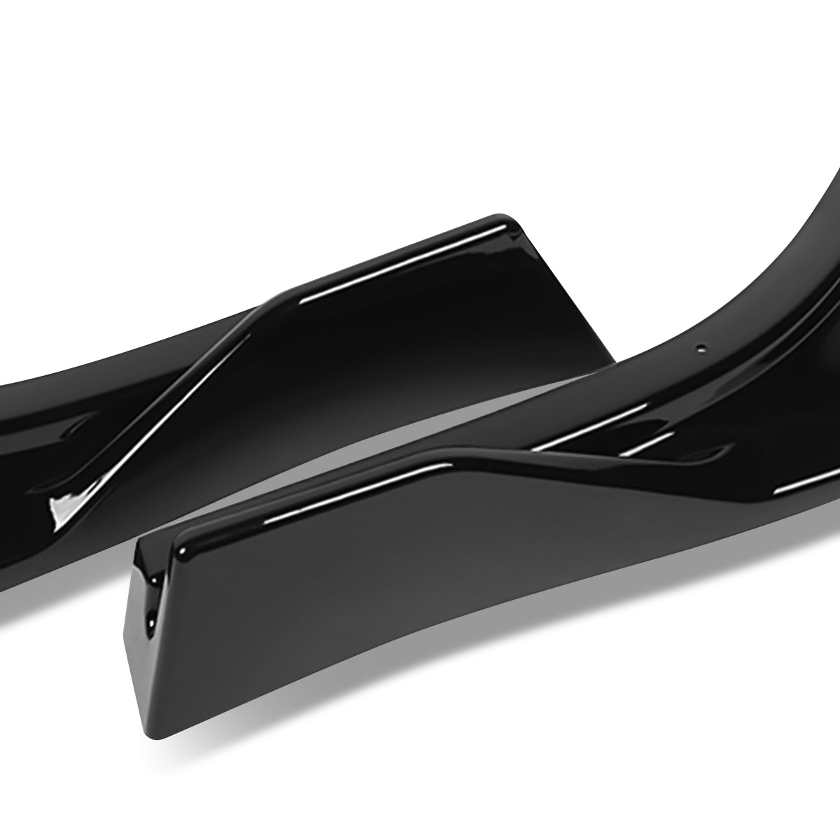 LIP FRONTAL 20-22 HYUNDAI SONATA - REQUIRES DRILLING BUMPER FOR INSTALLATION - 3PC - PAINTED GLOSS BLACK