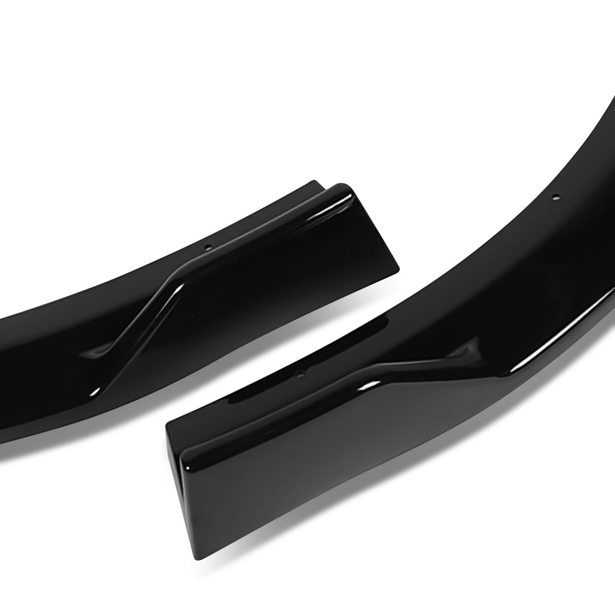 LIP FRONTAL 21-22 HYUNDAI ELANTRA - REQUIRES DRILLING BUMPER FOR INSTALLATION - 3PC - PAINTED GLOSS BLACK