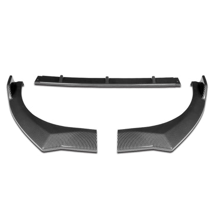 LIP FRONTAL 21-22 HYUNDAI ELANTRA - REQUIRES DRILLING BUMPER FOR INSTALLATION - 3PC - CARBON FIBER LOOK