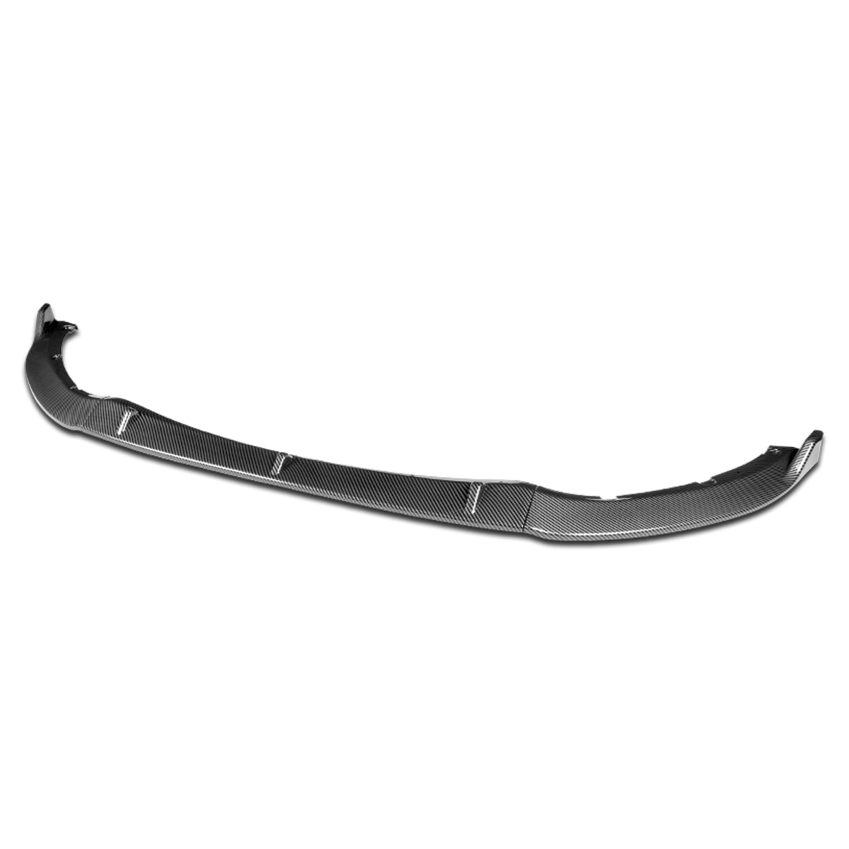 LIP FRONTAL 16-22 MAZDA MIATA - REQUIRES DRILLING BUMPER FOR INSTALLATION - 3PC - CARBON FIBER LOOK
