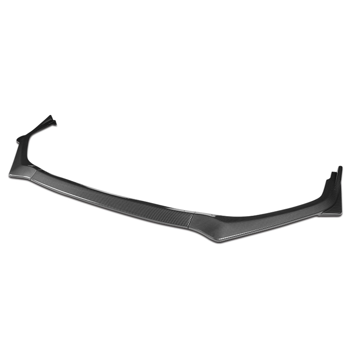 LIP FRONTAL 19-20 SUBARU LEGACY - REQUIRES DRILLING BUMPER FOR INSTALLATION -3PC - CARBON FIBER LOOK