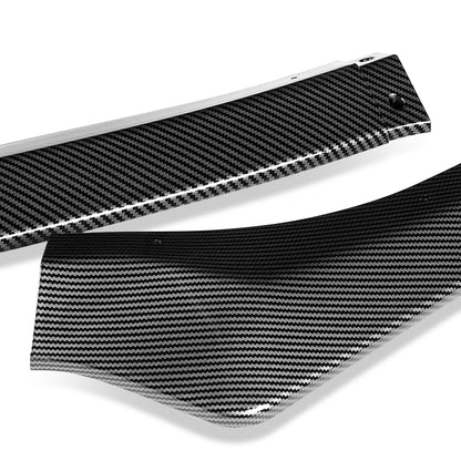 LIP FRONTAL 19-20 SUBARU LEGACY - REQUIRES DRILLING BUMPER FOR INSTALLATION -3PC - CARBON FIBER LOOK