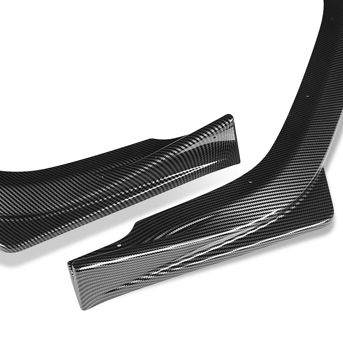 LIP FRONTAL 19-20 SUBARU LEGACY - REQUIRES DRILLING BUMPER FOR INSTALLATION -3PC - CARBON FIBER LOOK