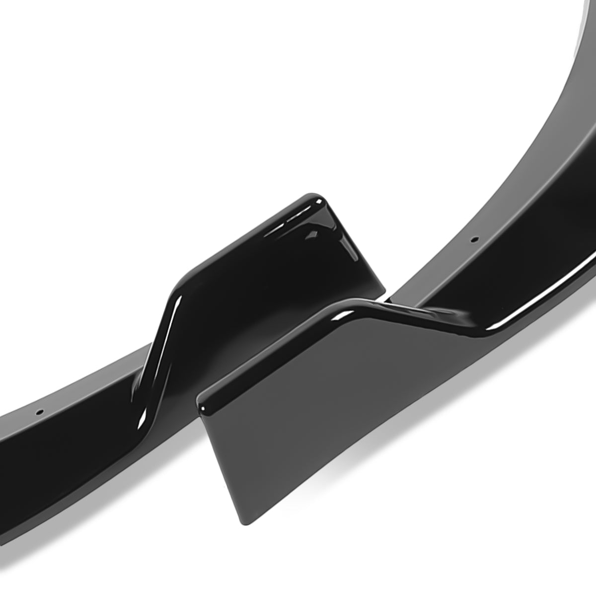 LIP FRONTAL 19-22 KIA STINGER - REQUIRES DRILLING BUMPER FOR INSTALLATION - 3PC - PAINTED GLOSS BLACK