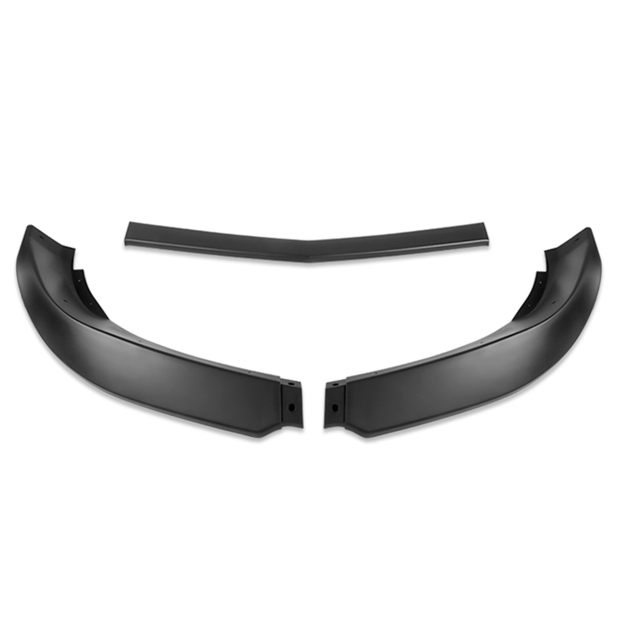 LIP FRONTAL 16-22 MAZDA MIATA - REQUIRES DRILLING BUMPER FOR INSTALLATION - 3PC - MATTE BLACK