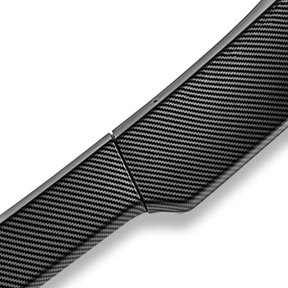 LIP FRONTAL 16-22 MAZDA MIATA - REQUIRES DRILLING BUMPER FOR INSTALLATION - 3PC - CARBON FIBER LOOK