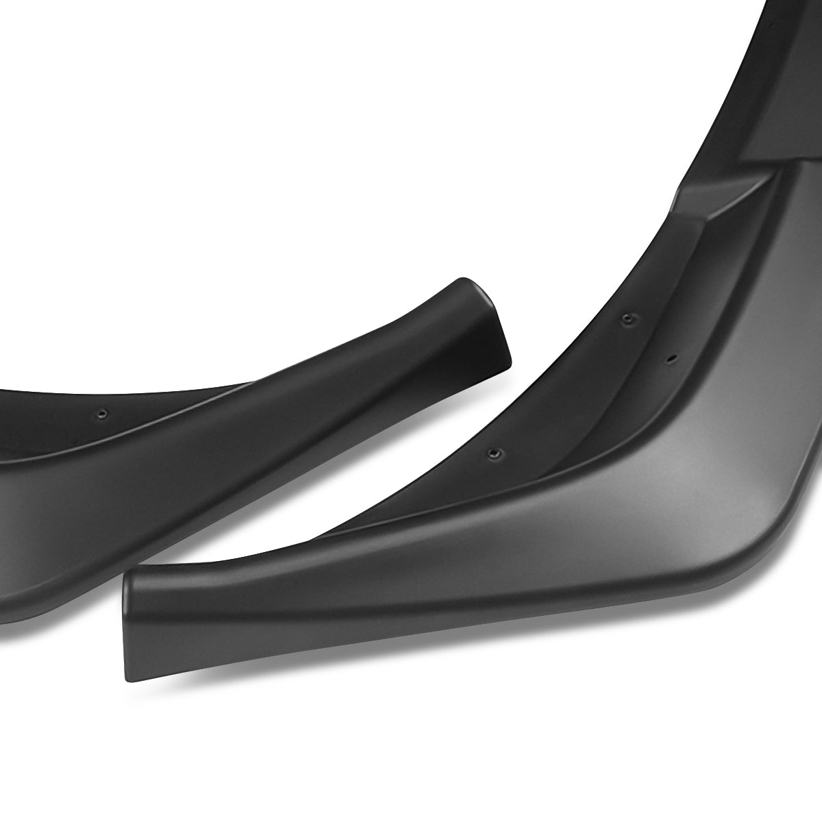 LIP FRONTAL 14-15 CHEVY CAMARO - ONLY FITS SS, Z28, V8, MODELS ONLY - REQUIRES DRILLING BUMPER FOR INSTALLATION - 3PC - MATTE BLACK