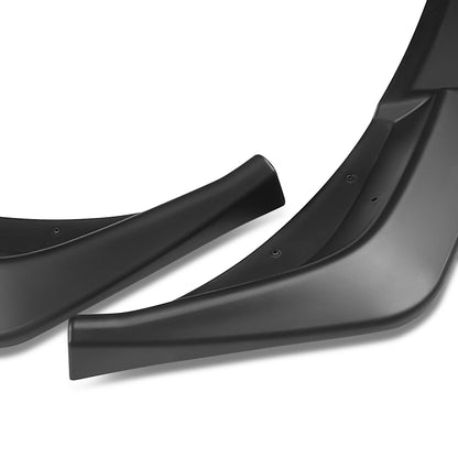 LIP FRONTAL 14-15 CHEVY CAMARO - ONLY FITS SS, Z28, V8, MODELS ONLY - REQUIRES DRILLING BUMPER FOR INSTALLATION - 3PC - MATTE BLACK