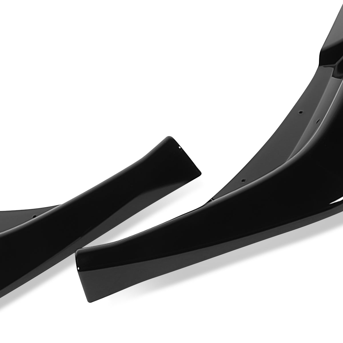 LIP FRONTAL 14-15 CHEVY CAMARO - ONLY FITS SS, Z28, V8, MODELS ONLY - REQUIRES DRILLING BUMPER FOR INSTALLATION - 3PC - PAINTED GLOSS BLACK