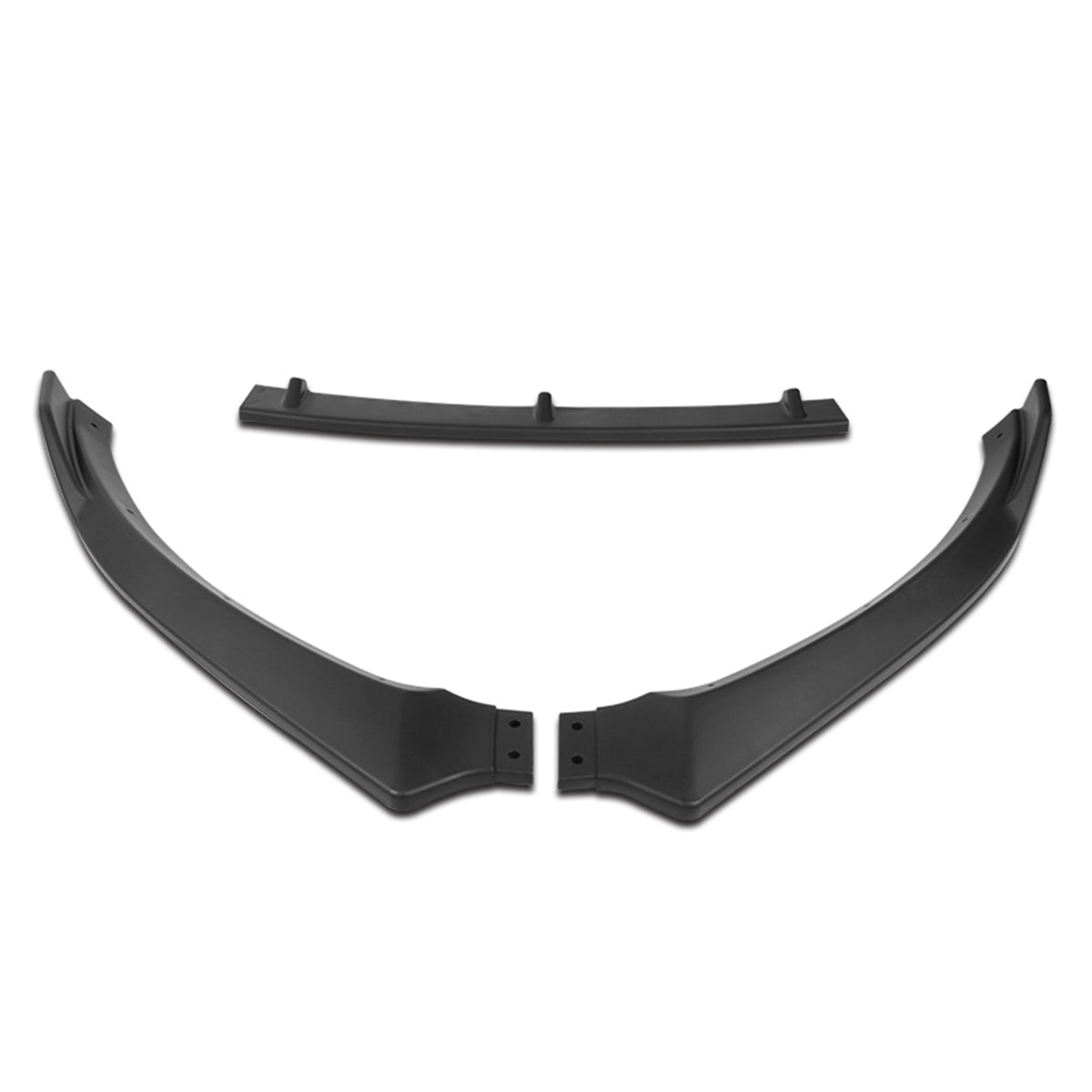 LIP FRONTAL 10-13 VOLKSWAGEN GOLF 6 - DOES NOT FIT GTI MODELS - REQUIRES DRILLING BUMPER FOR INSTALLATION - 3PC - MATTE BLACK