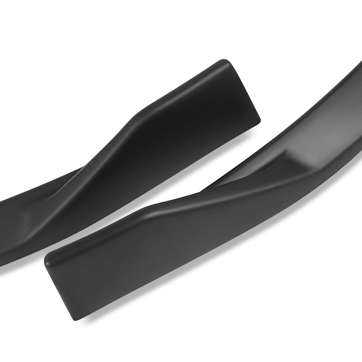 LIP FRONTAL 10-13 VOLKSWAGEN GOLF 6 - DOES NOT FIT GTI MODELS - REQUIRES DRILLING BUMPER FOR INSTALLATION - 3PC - MATTE BLACK