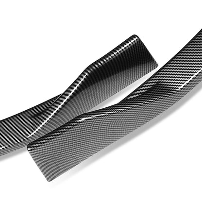 LIP FRONTAL 10-13 VOLKSWAGEN GOLF 6 - DOES NOT FIT GTI MODELS - REQUIRES DRILLING BUMPER FOR INSTALLATION - 3PC - CARBON FIBER LOOK