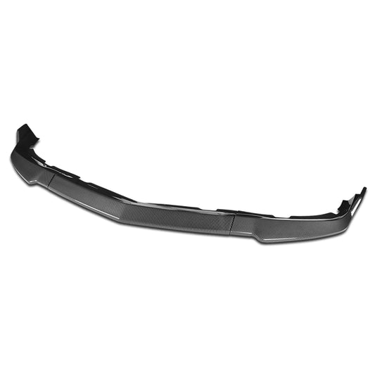 LIP FRONTAL 11-14 DODGE CHARGER - REQUIRES DRILLING BUMPER FOR INSTALLATION - 3PC - CARBON FIBER LOOK