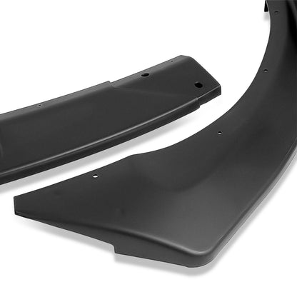 LIP FRONTAL 13-17 HYUNDAI VELOSTER TURBO - REQUIRES DRILLING BUMPER FOR INSTALLATION - 3PC - MATTE BLACK