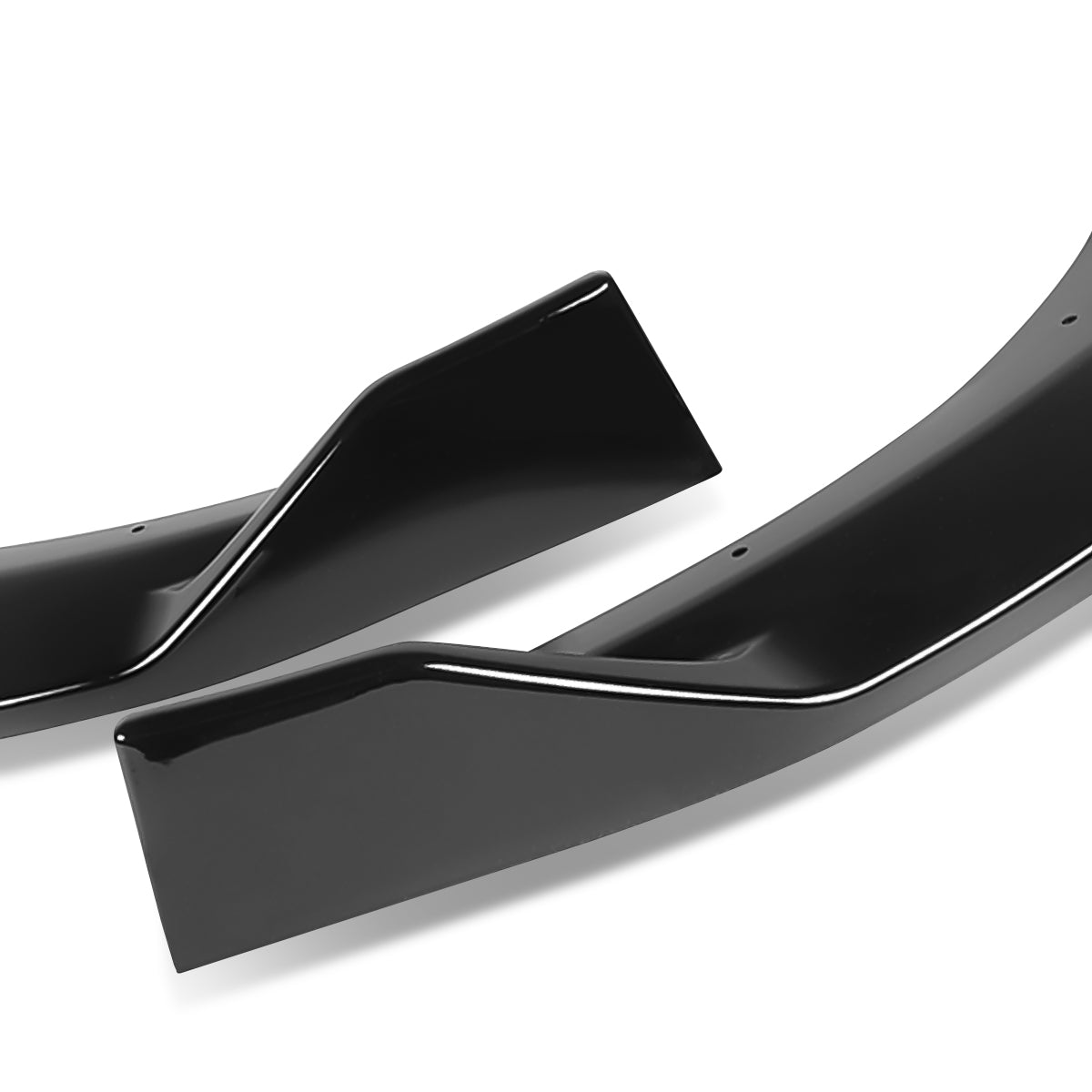 LIP FRONTAL 13-17 HYUNDAI VELOSTER TURBO - REQUIRES DRILLING BUMPER FOR INSTALLATION - 3PC - PAINTED GLOSS BLACK