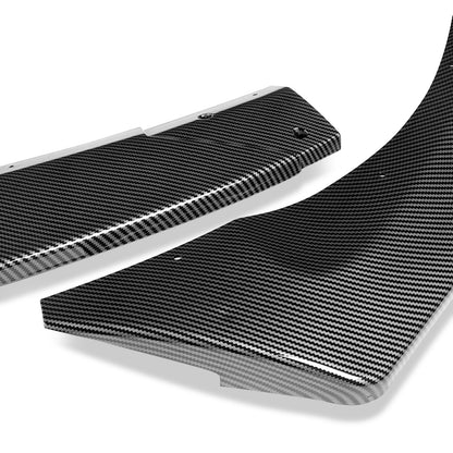 LIP FRONTAL 13-17 HYUNDAI VELOSTER TURBO - REQUIRES DRILLING BUMPER FOR INSTALLATION - 3PC - CARBON FIBER LOOK