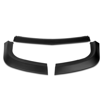 LIP FRONTAL 15-22 DODGE CHALLENGER SXT - REQUIRES DRILLING BUMPER FOR INSTALLATION - 3PC - MATTE BLACK