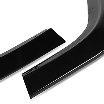 LIP FRONTAL 15-22 DODGE CHALLENGER SXT - REQUIRES DRILLING BUMPER FOR INSTALLATION - 3PC - PAINTED GLOSS BLACK