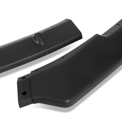 LIP FRONTAL 10-13 VOLKSWAGEN GOLF MK6 GTI - REQUIRES DRILLING BUMPER FOR INSTALLATION - 3PC - MATTE BLACK