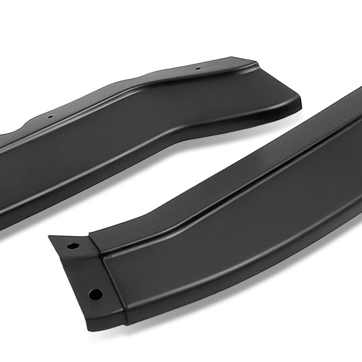 LIP FRONTAL 14-19 CHEVROLET CORVETTE - EXCLUDES ZR1 MODELS - REQUIRES DRILLING BUMPER FOR INSTALLATION - 3PC - MATTE BLACK