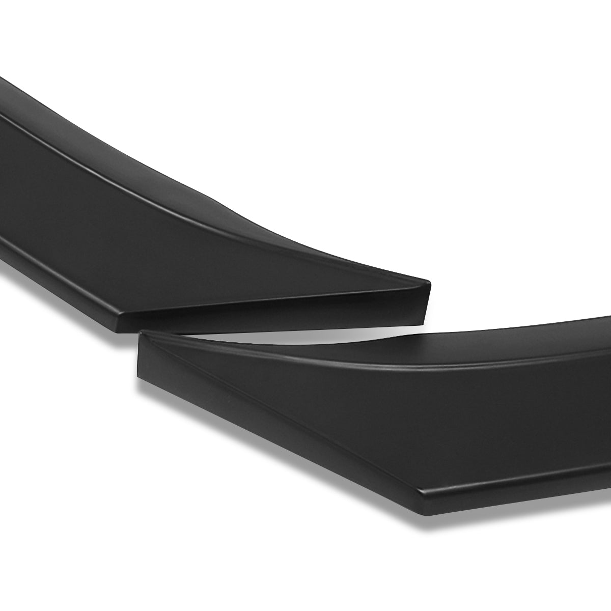 LIP FRONTAL 14-19 CHEVROLET CORVETTE - EXCLUDES ZR1 MODELS - REQUIRES DRILLING BUMPER FOR INSTALLATION - 3PC - MATTE BLACK