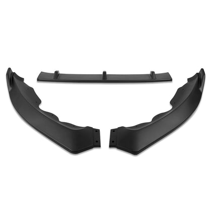 LIP FRONTAL 13-16 FORD FUSION - REQUIRES DRILLING BUMPER FOR INSTALLATION - 3PC - MATTE BLACK