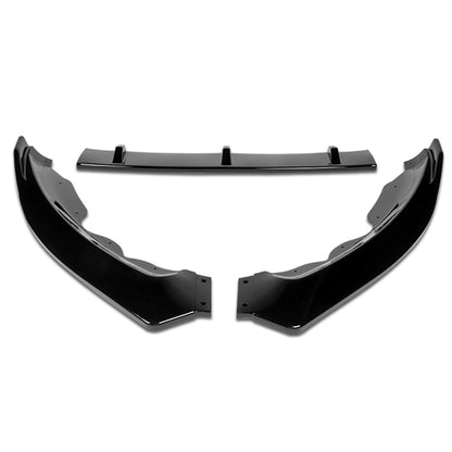 LIP FRONTAL 13-16 FORD FUSION - REQUIRES DRILLING BUMPER FOR INSTALLATION - 3PC - PAINTED GLOSS BLACK