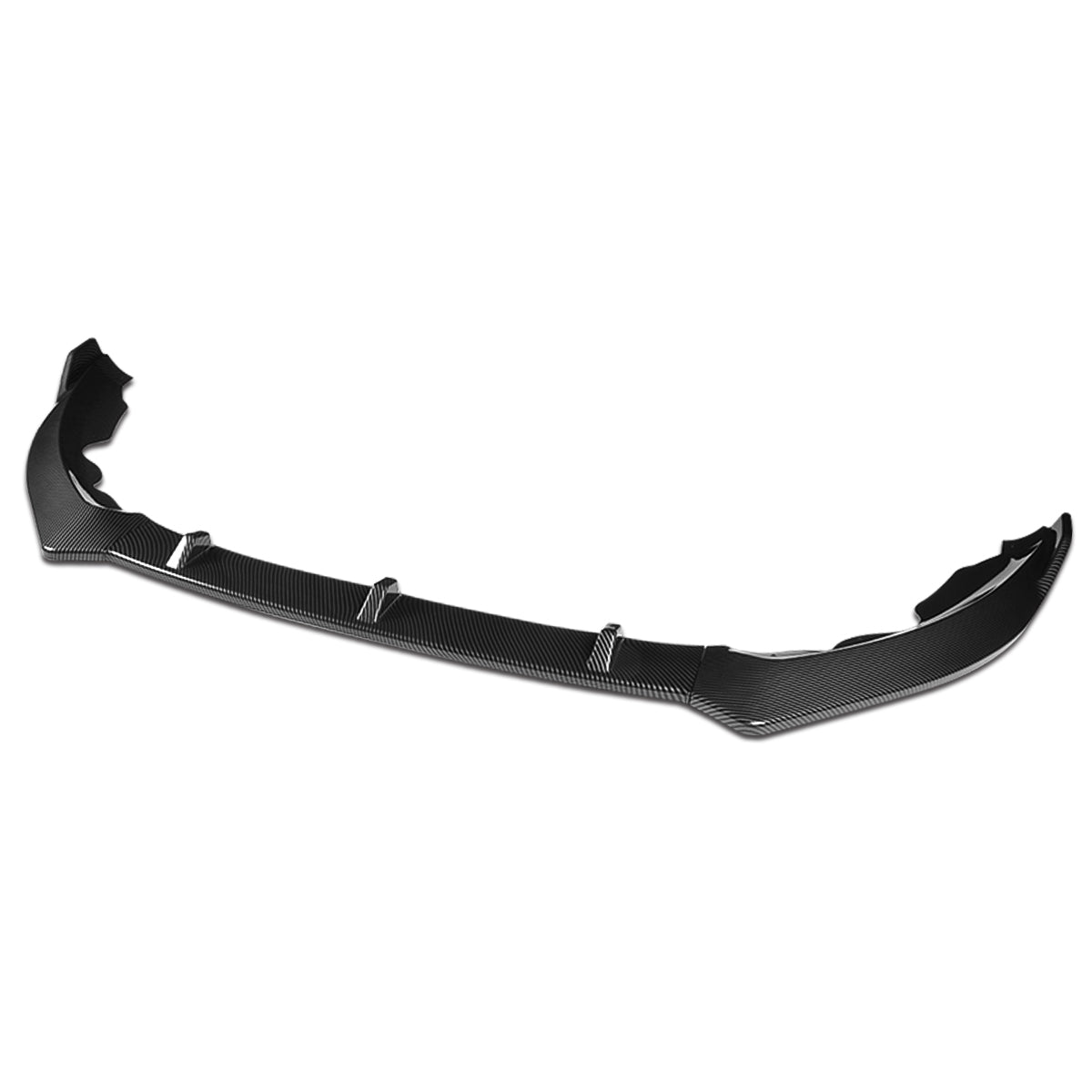 LIP FRONTAL 13-16 FORD FUSION - REQUIRES DRILLING BUMPER FOR INSTALLATION - 3PC - CARBON FIBER LOOK