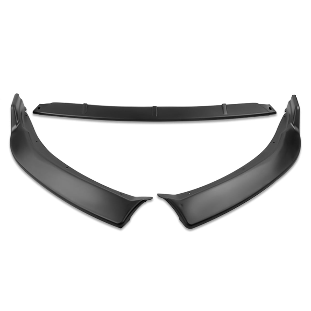 LIP FRONTAL 14-16 TOYOTA COROLLA - FITS LE, CE MODELS ONLY - REQUIRES DRILLING BUMPER FOR INSTALLATION - 3PC - MATTE BLACK