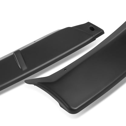 LIP FRONTAL 14-16 TOYOTA COROLLA - FITS LE, CE MODELS ONLY - REQUIRES DRILLING BUMPER FOR INSTALLATION - 3PC - MATTE BLACK