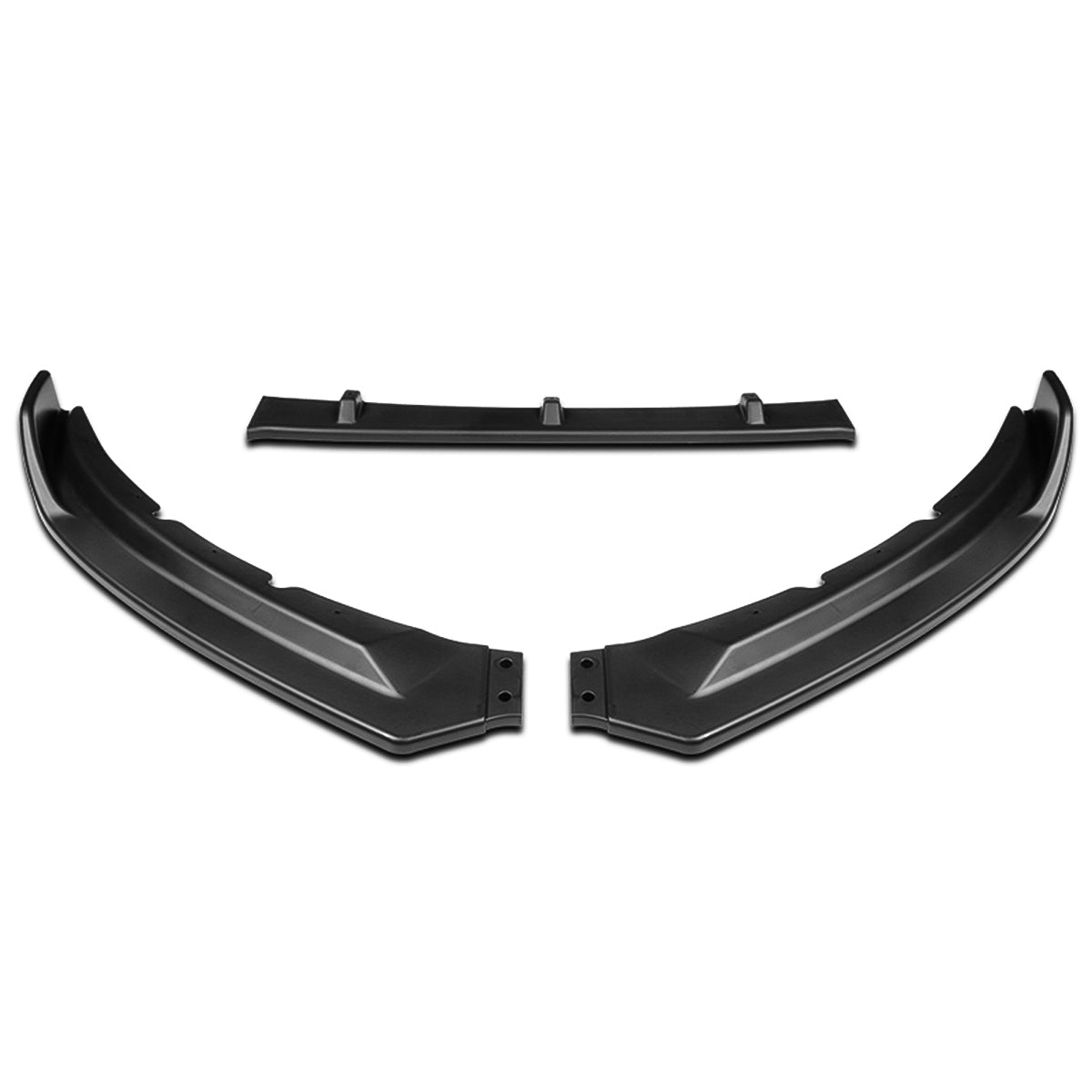 LIP FRONTAL 16-19 JAGUAR XE - REQUIRES DRILLING BUMPER FOR INSTALLATION - 3PC - MATTE BLACK